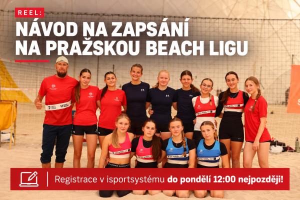 Návod na registraci beach ligy